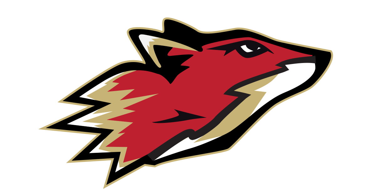 Logo rouge et or